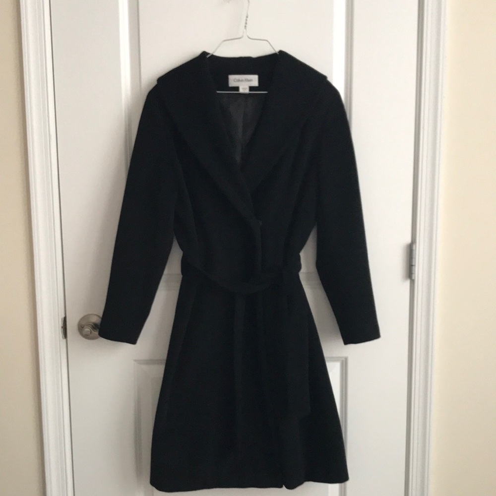 Calvin Klein Wrap Coat - Vintage